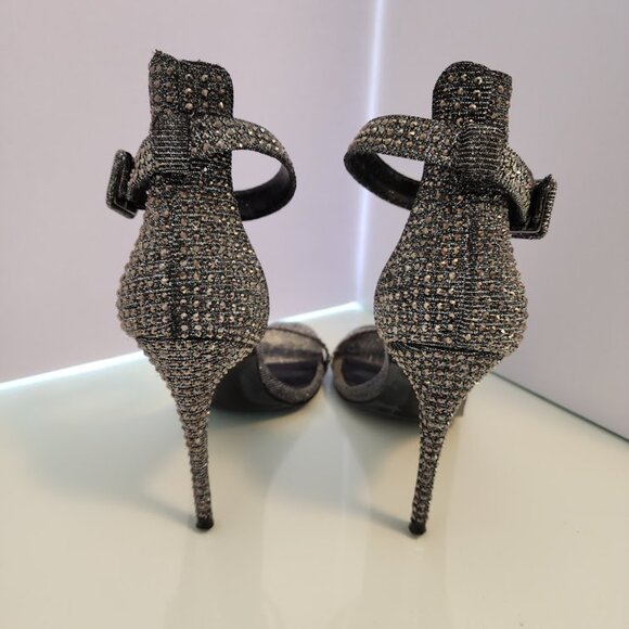 Steven Madden Rhinestone Mischa Heels Size 8 - Picture 4 of 8